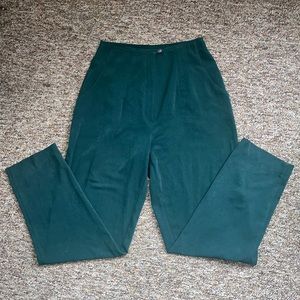 Tall Girl teal vintage pants. Size 10 - fits more like size 6-8 in waist.